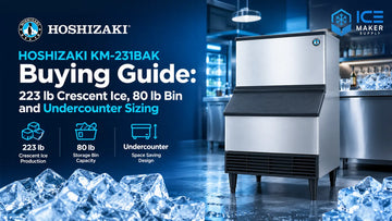 Hoshizaki KM-231BAK: 223 lb Undercounter Buying Guide