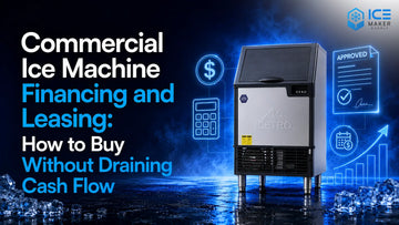 Commercial Ice Machine Financing and Leasing. How to Buy Without Draining Cash Flow blog cover image