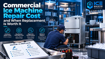 Commercial Ice Machine Repair Cost and When Replacement Is Worth It