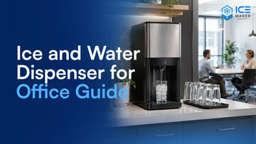 Ice and water dispenser for office breakroom