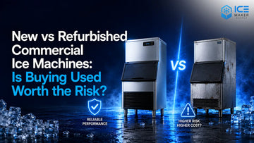 New vs Refurbished Commercial Ice Machines blog cover