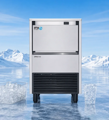Half Cube Ice Makers for U.S. restaurants cafes bars hotels offices healthcare-style spaces and commercial buyers