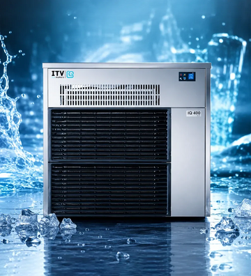 Water Cooled Ice Machines for U.S. restaurants cafes bars hotels offices healthcare-style spaces and commercial buyers
