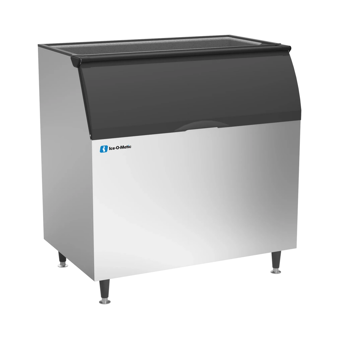 Ice-O-Matic B110 48-Inch Ice Storage Bin - 854 lb Capacity, Slope Front with Adjustable Legs