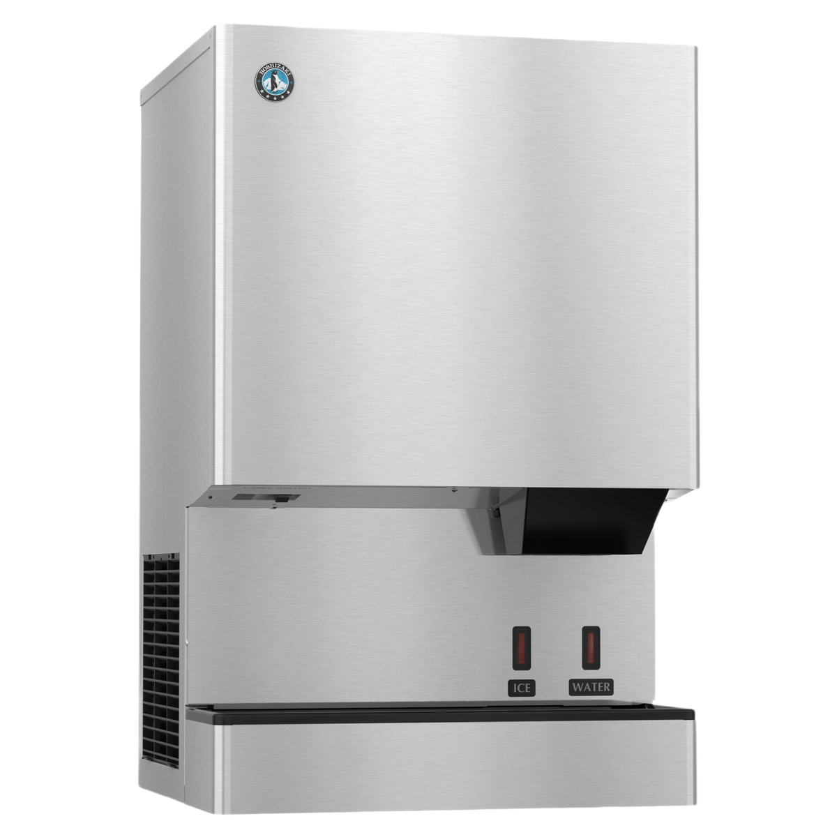 Hoshizaki DCM-300BAK-OS Opti-Serve Touchless Cubelet Ice & Water Dispenser - 343 lb/Day with 40 lb Bin, Air-Cooled