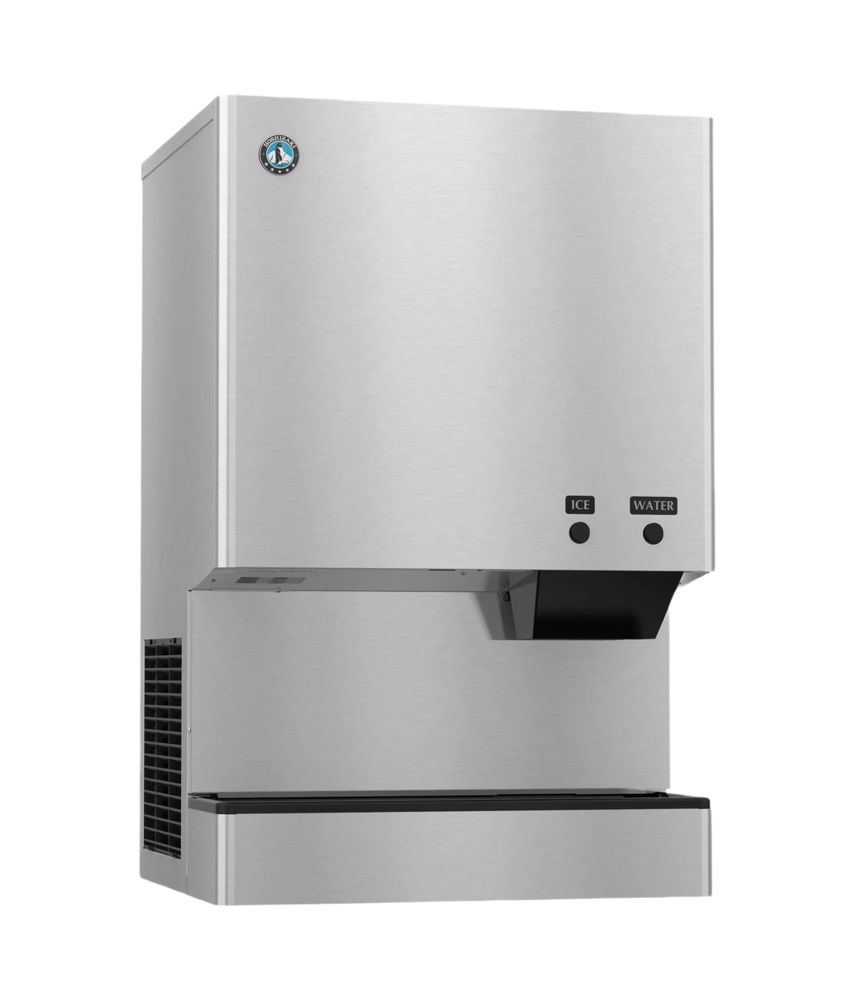 Hoshizaki DCM-300BAK Cubelet Ice & Water Dispenser - 343 lb/Day with 40 lb Bin, Air-Cooled