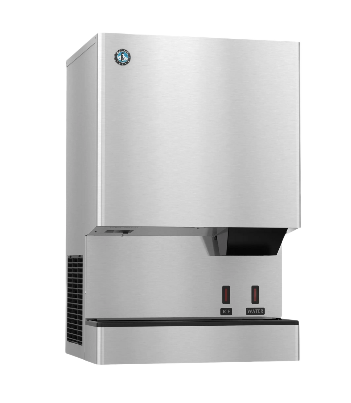 Hoshizaki DCM-500BAK-OS Opti-Serve Touchless Cubelet Ice & Water Dispenser - 597 lb/Day with 40 lb Bin, Air-Cooled