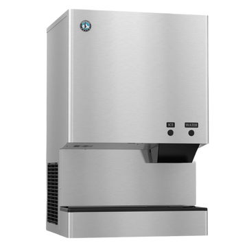 Hoshizaki DCM-500BAK Cubelet Ice & Water Dispenser - 597 lb/Day with 40 lb Bin, Air-Cooled