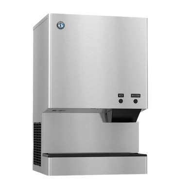 Hoshizaki DCM-500BAK Cubelet Ice & Water Dispenser - 597 lb/Day with 40 lb Bin, Air-Cooled