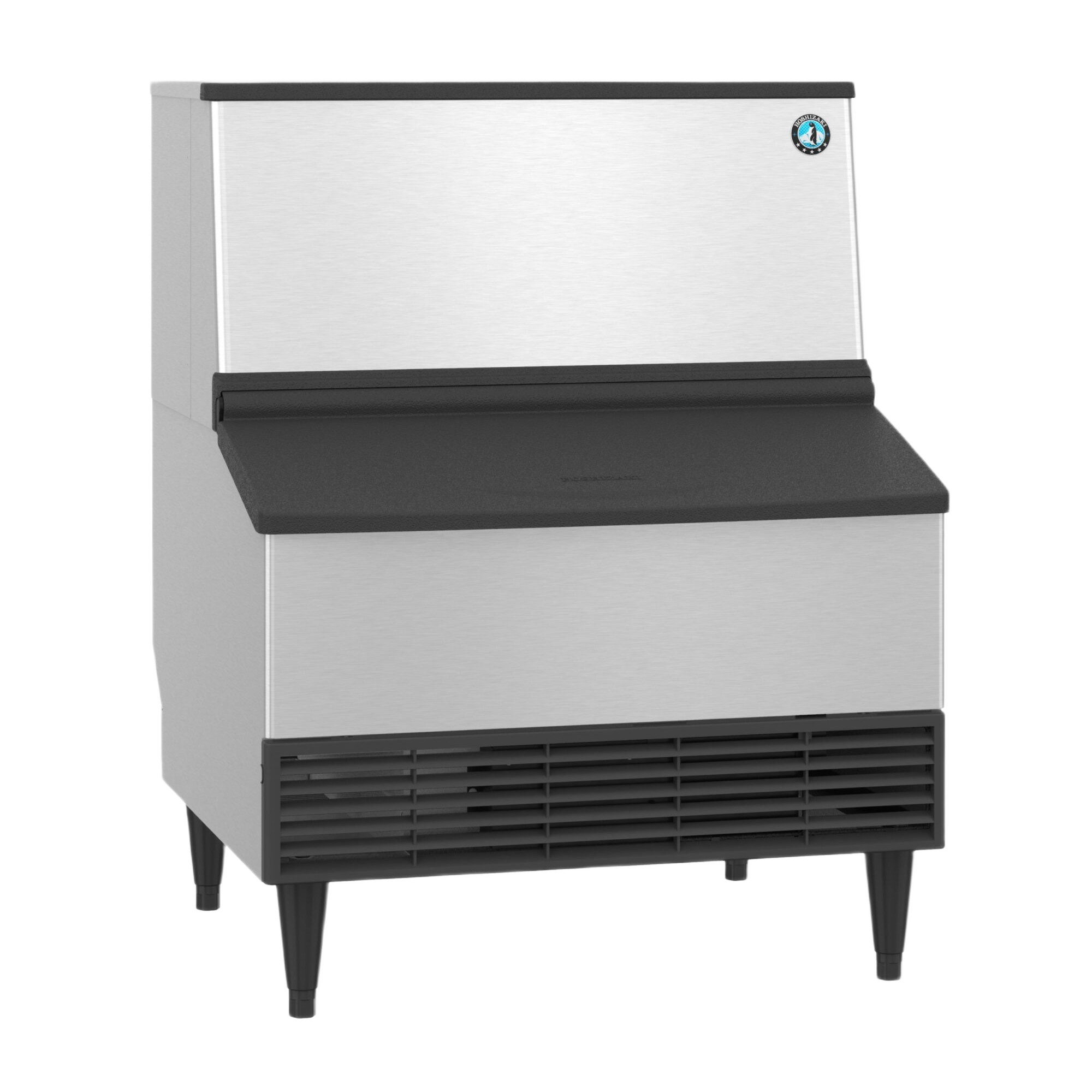 Hoshizaki KM-301BAJ Undercounter Crescent Cube Ice Maker - 290 lb/Day with 100 lb Bin, Air-Cooled