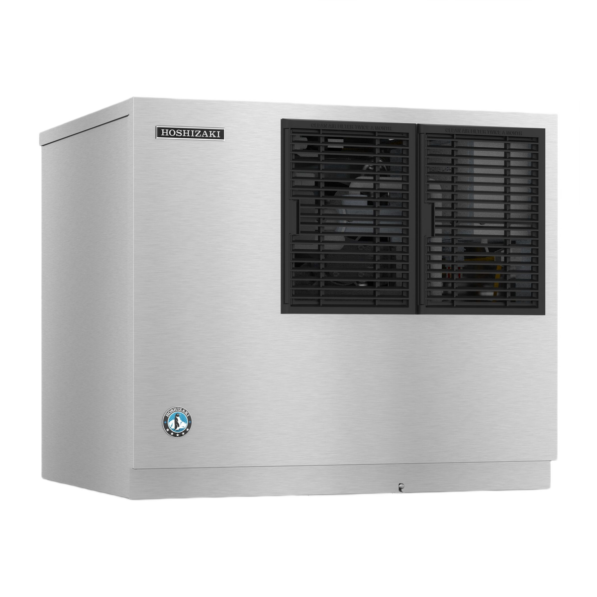 Hoshizaki KM-730MAK 30-Inch Air-Cooled Crescent Cube Ice Machine Head - 756 lb/Day