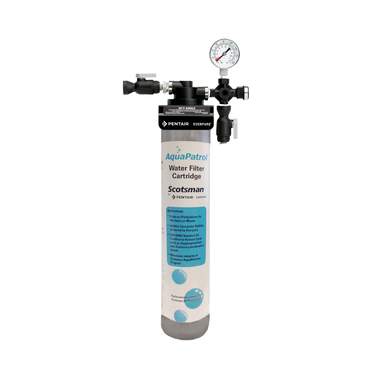 Scotsman AP1-P AquaPatrol Plus Single Water Filtration System - 2.1 GPM