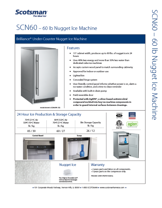 Spec Sheet
