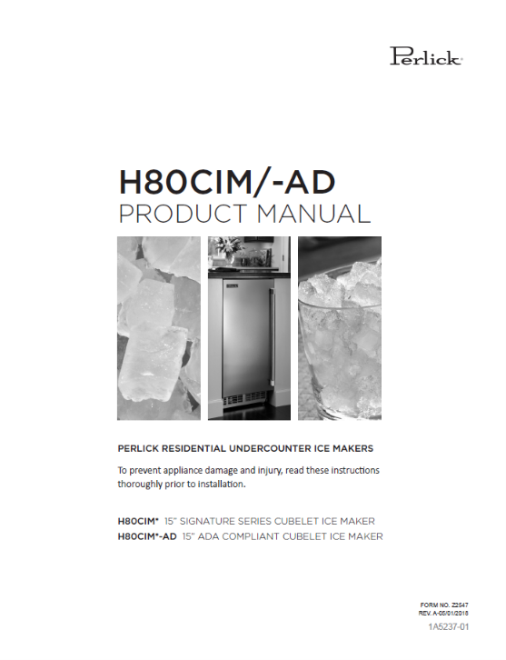Installation Sheet