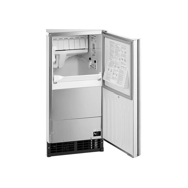 Hoshizaki AM-50BAK-AD ADA-Compliant Undercounter Top Hat Cube Ice Maker - 54 lb/Day with 27 lb Bin, Air-Cooled