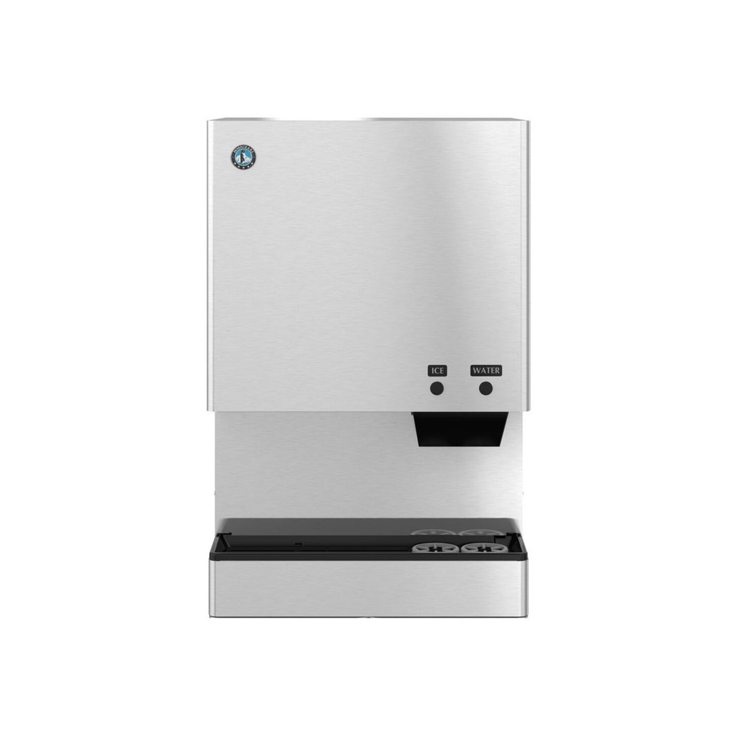 Hoshizaki DCM-300BAK Cubelet Ice & Water Dispenser - 343 lb/Day with 40 lb Bin, Air-Cooled