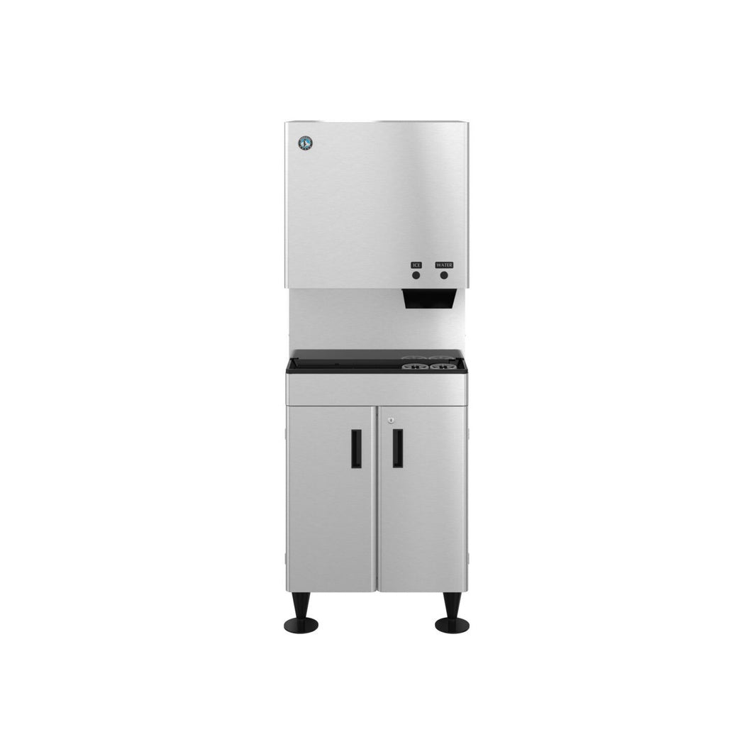 Hoshizaki DCM-300BAK Cubelet Ice & Water Dispenser - 343 lb/Day with 40 lb Bin, Air-Cooled