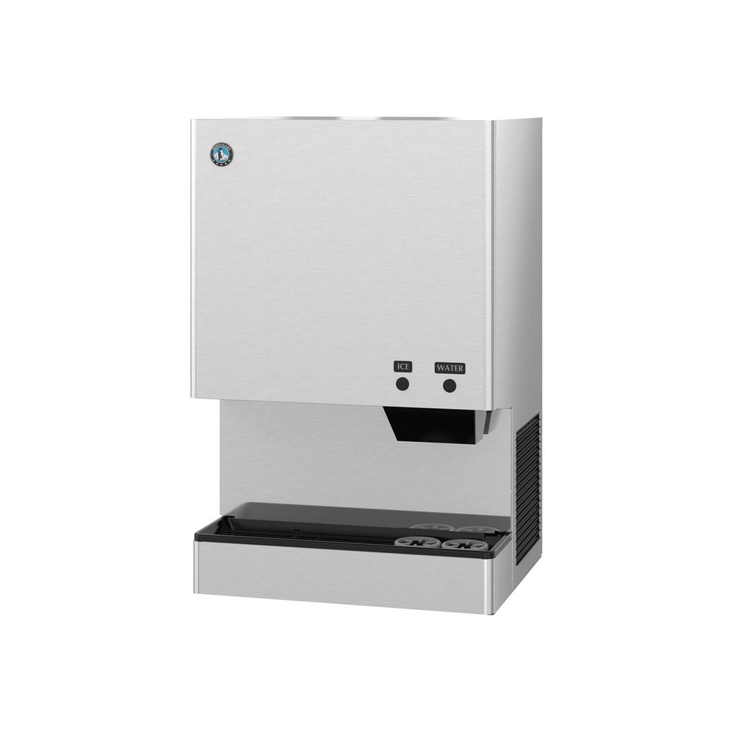 Hoshizaki DCM-300BAK Cubelet Ice & Water Dispenser - 343 lb/Day with 40 lb Bin, Air-Cooled