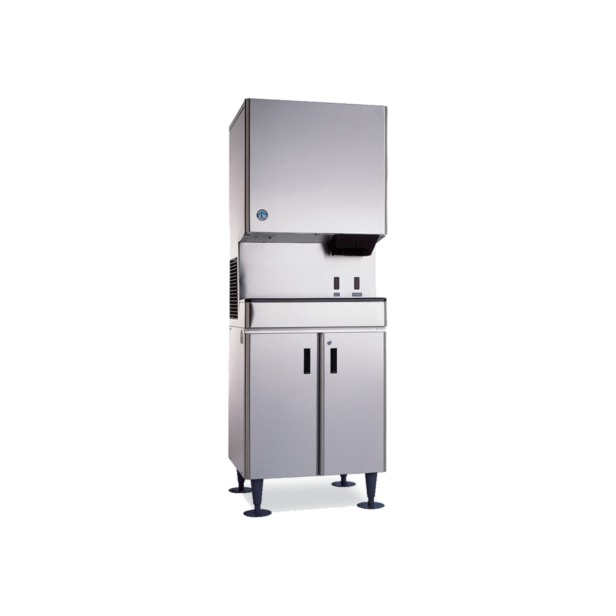 Hoshizaki DCM-500BAH-OS Opti-Serve Touchless Cubelet Ice & Water Dispenser - 618 lb/Day with 40 lb Bin, Air-Cooled