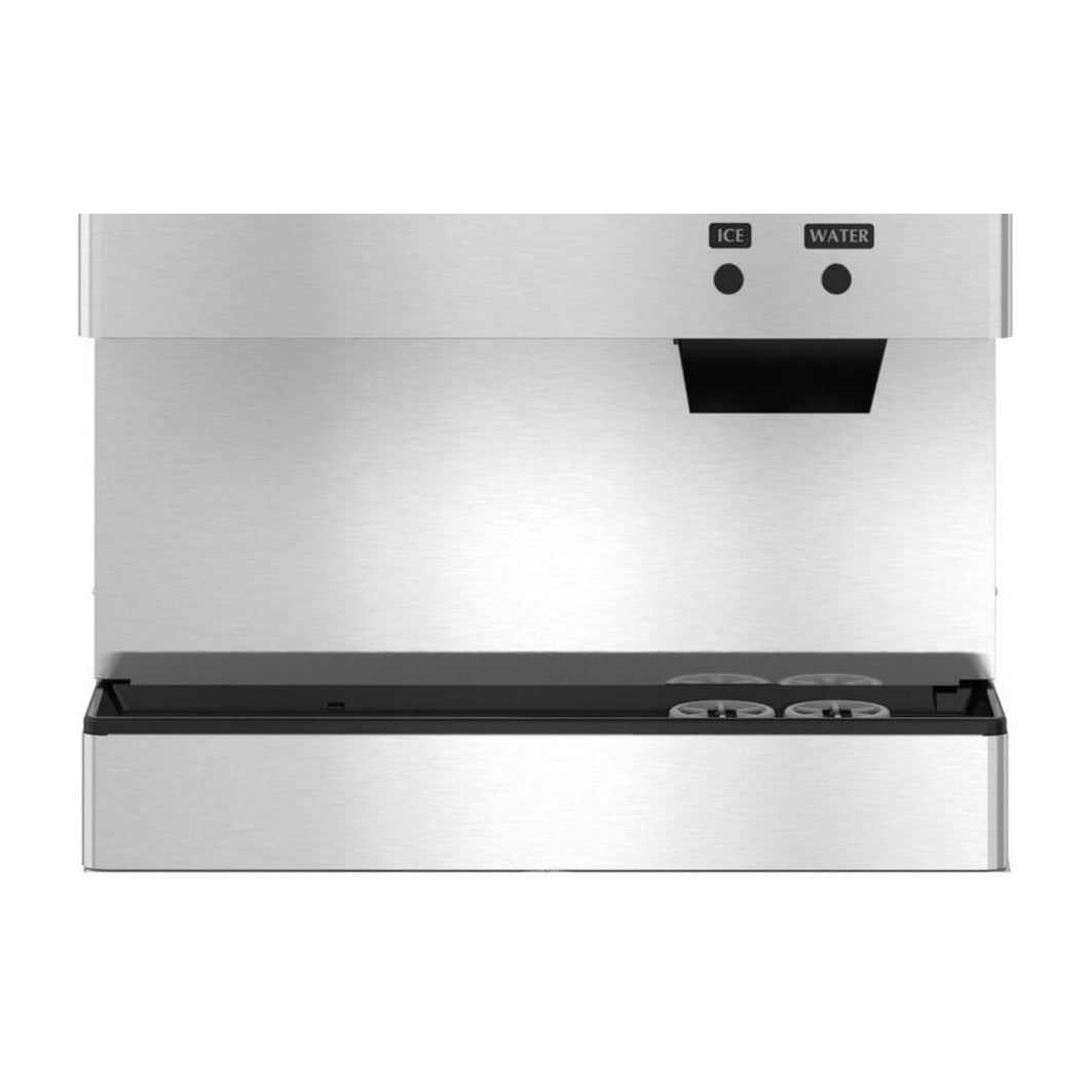 Hoshizaki DCM-700BAK Cubelet Ice & Water Dispenser - 719 lb/Day with 95 lb Bin, Air-Cooled