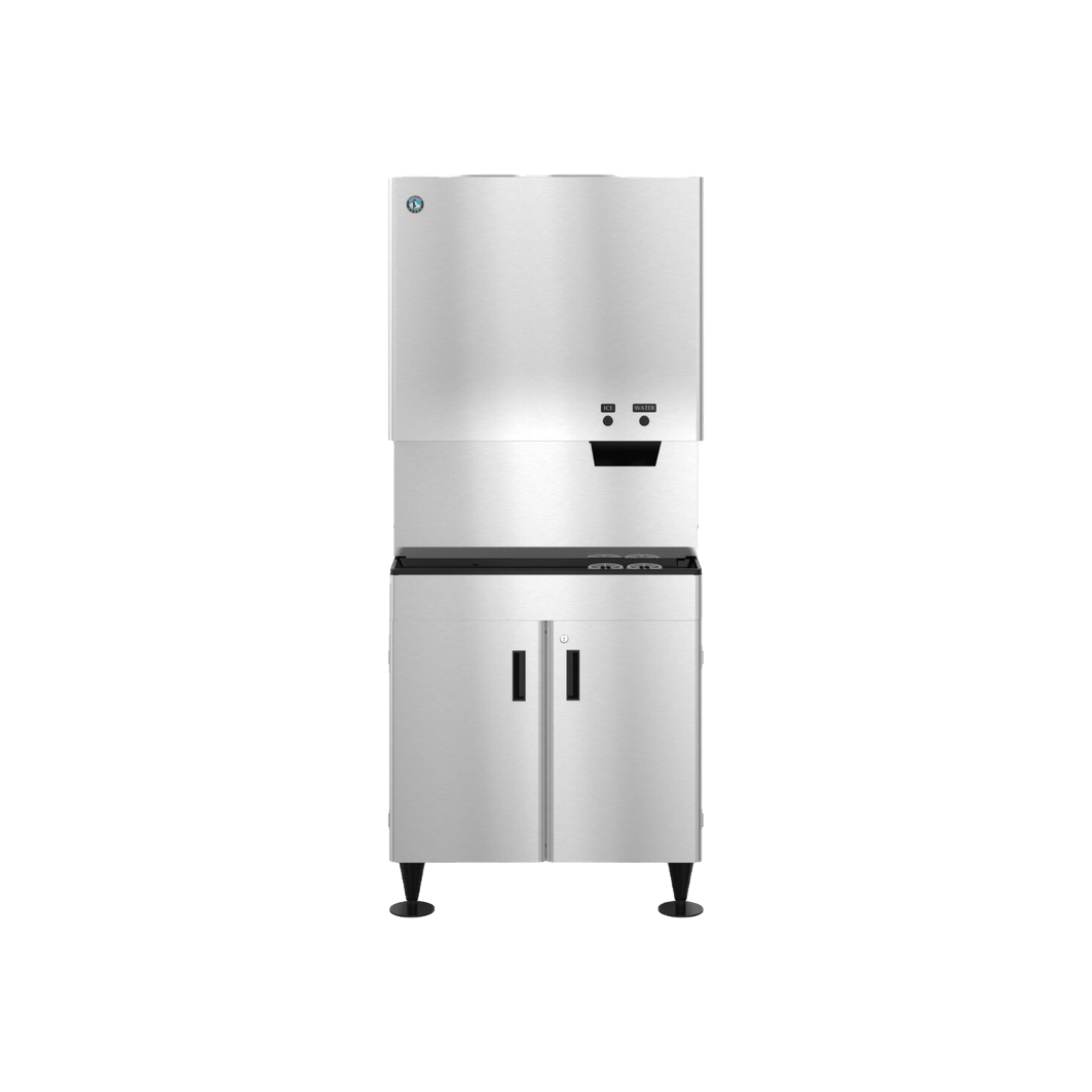 Hoshizaki DCM-700BAK-OS Opti-Serve Touchless Cubelet Ice & Water Dispenser - 719 lb/Day with 95 lb Bin, Air-Cooled