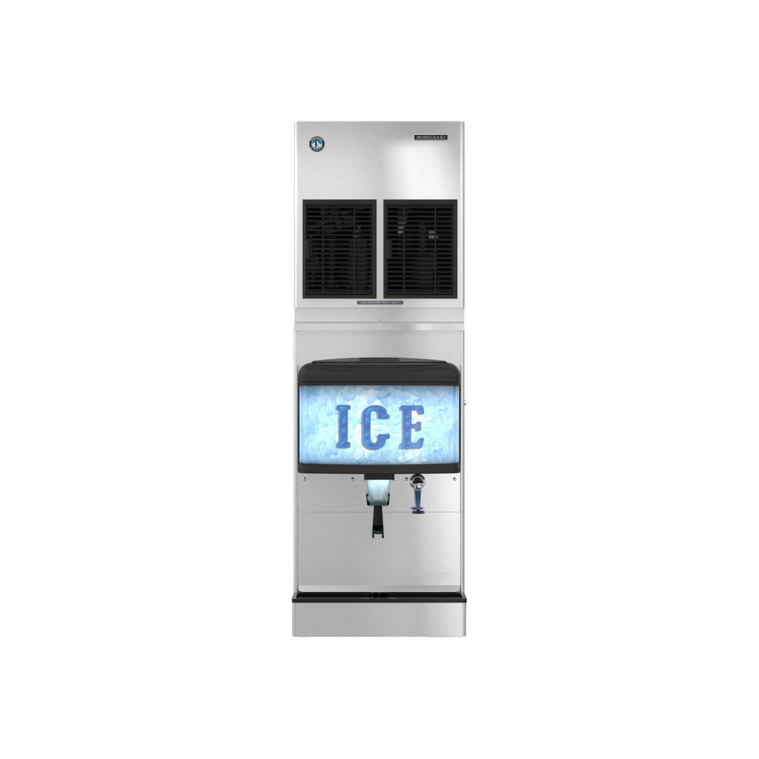 Hoshizaki F-622MAK-C Modular Cubelet Ice Machine Head - 640 lb/Day, Air-Cooled
