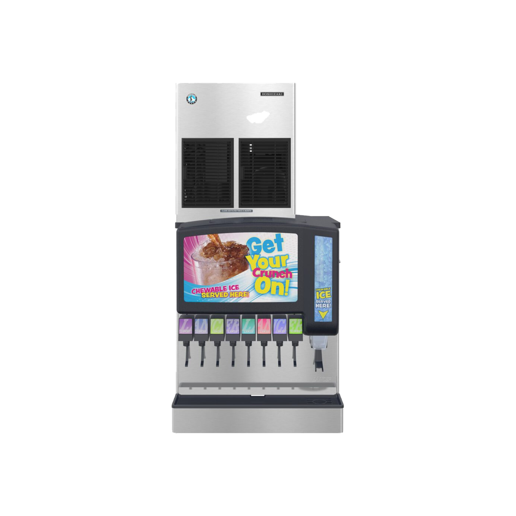 Hoshizaki F-622MAK-C Modular Cubelet Ice Machine Head - 640 lb/Day, Air-Cooled