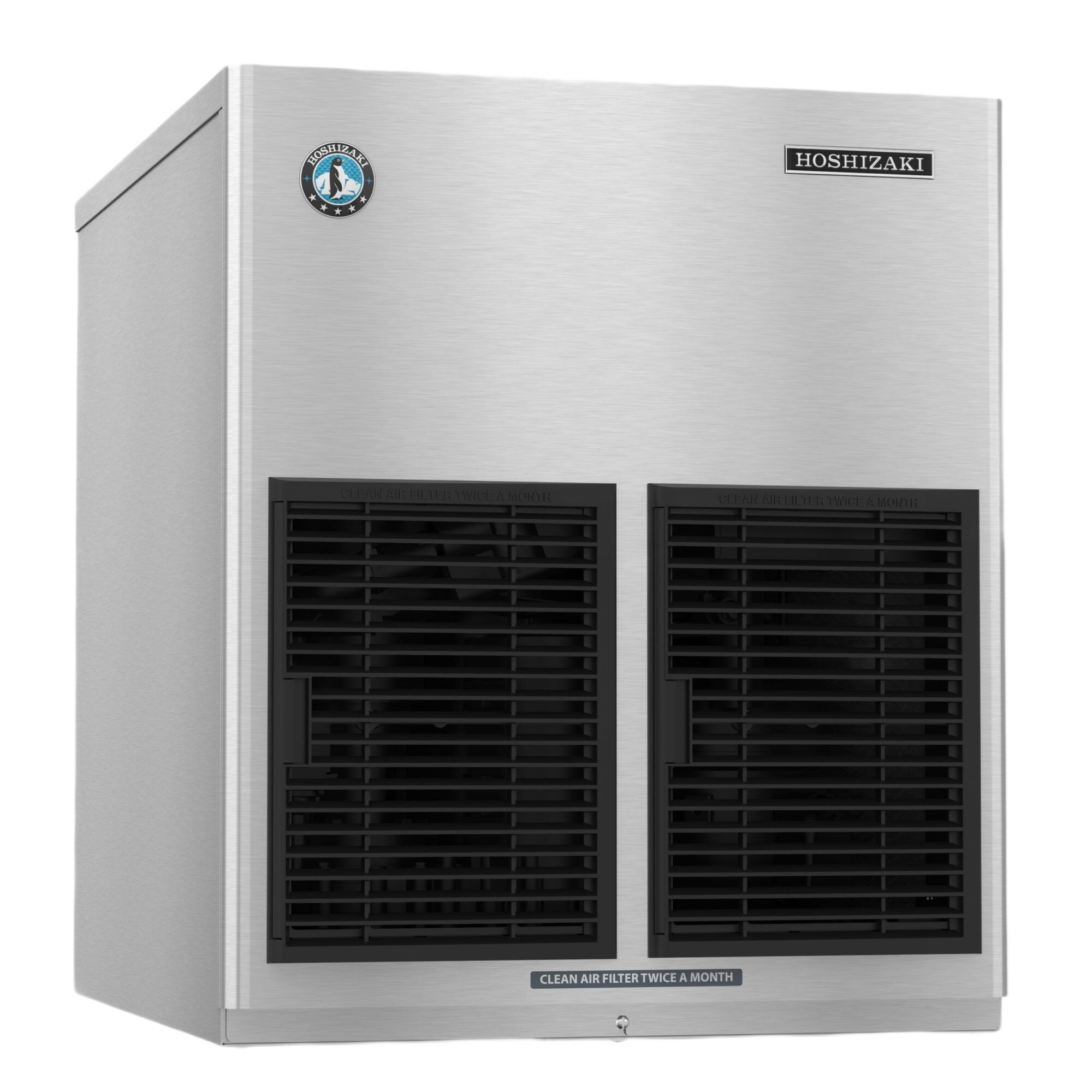 Hoshizaki F-801MAJ-C 22-Inch Air-Cooled Modular Cubelet Ice Machine Head - 632 lb/Day