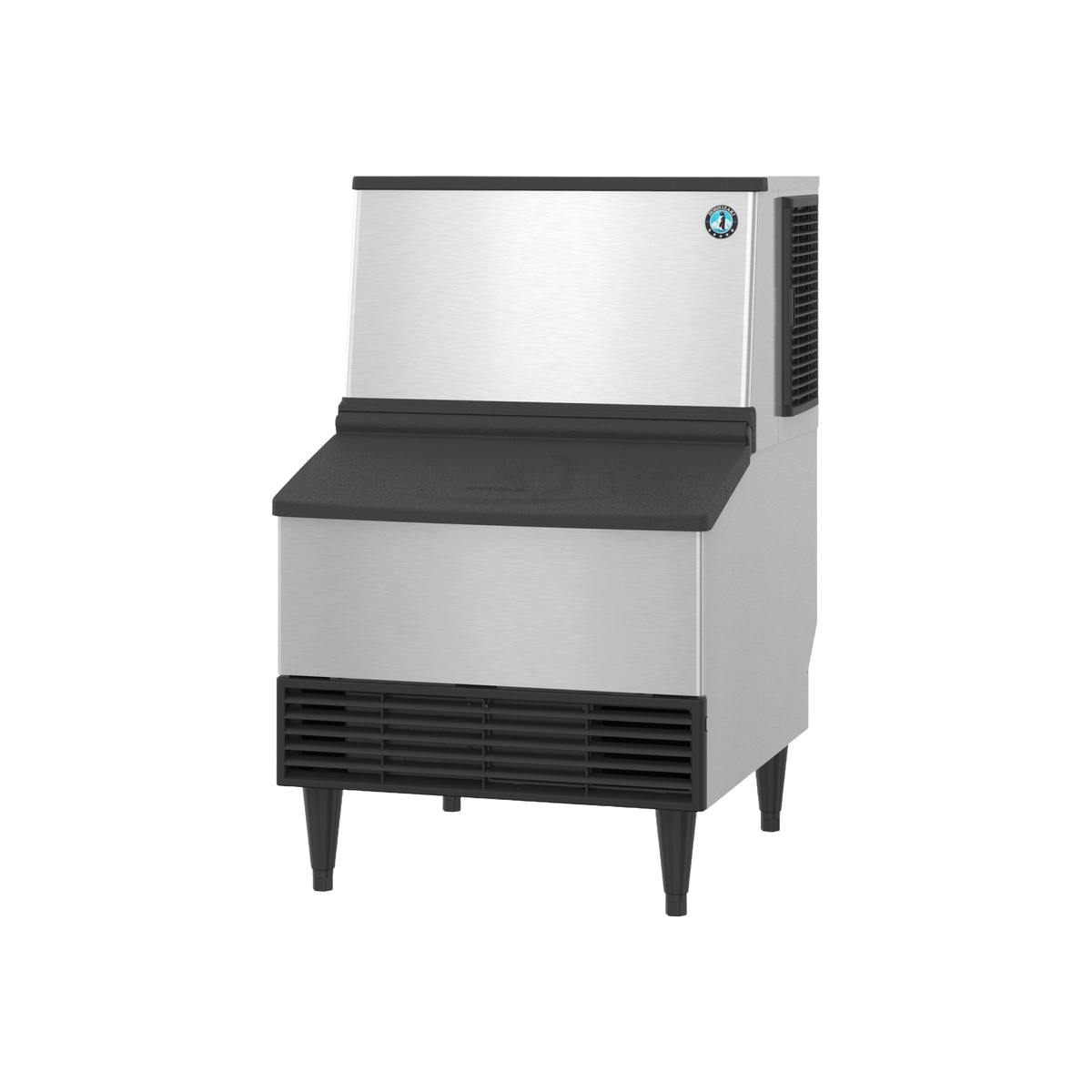 Hoshizaki KM-231BAJ Undercounter Crescent Cube Ice Maker - 213 lb/Day with 80 lb Bin, Air-Cooled