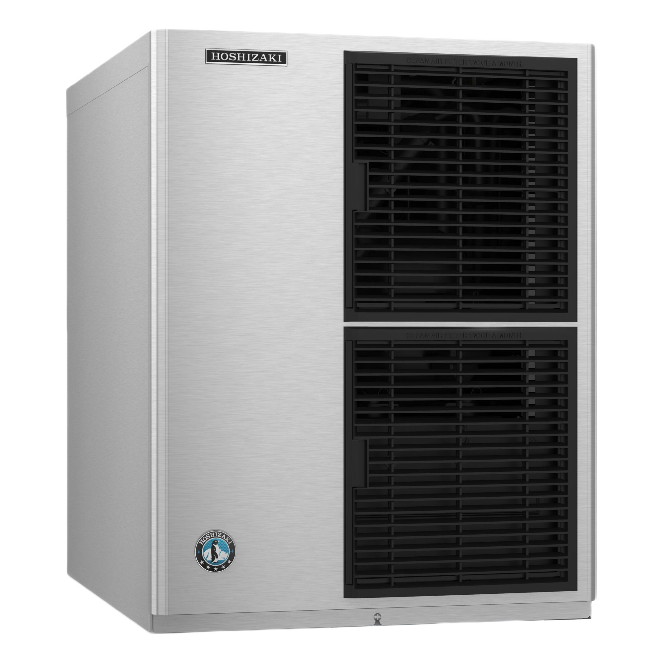 Hoshizaki KM-322MAK Modular Crescent Cube Ice Machine Head - 489 lb/Day, Air-Cooled
