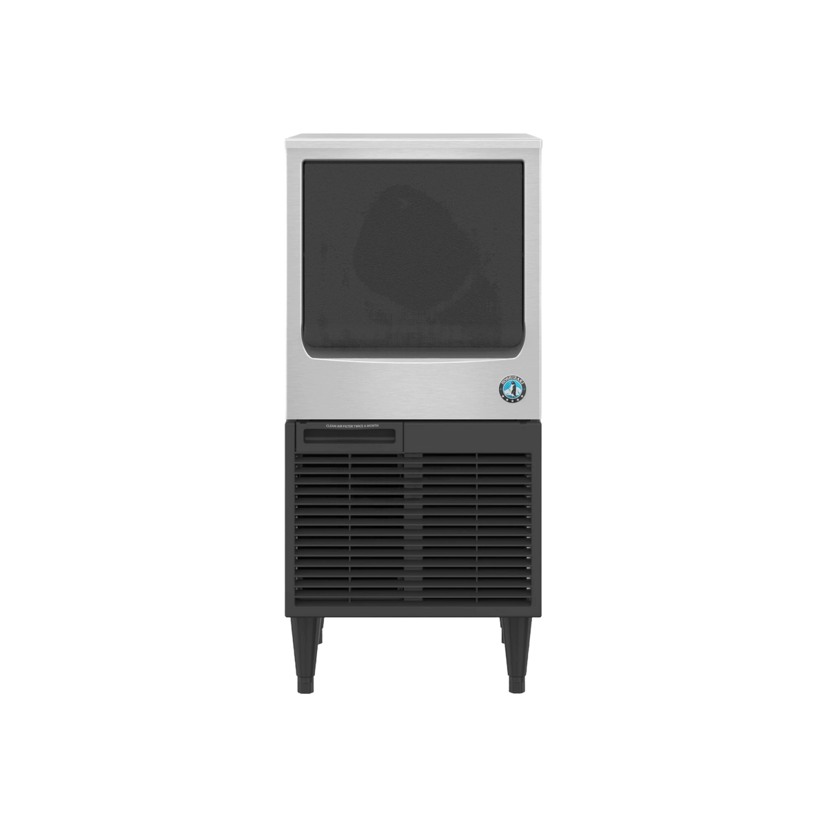 Hoshizaki KM-81BAJ Undercounter Crescent Cube Ice Maker - 78 lb/Day with 38 lb Bin, Air-Cooled