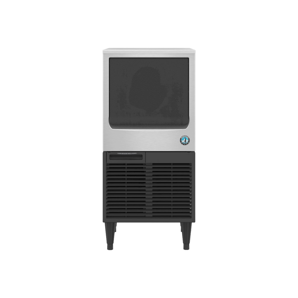Hoshizaki KM-81BAK Undercounter Crescent Cube Ice Maker - 98 lb/Day with 38 lb Bin, Air-Cooled
