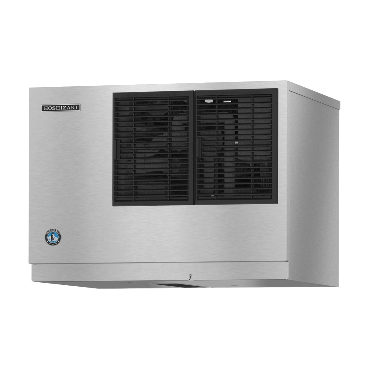 Hoshizaki KMD-355MAJ 30-Inch Air-Cooled Crescent Cube Ice Machine Head - 395 lb/Day, Dispenser-Ready