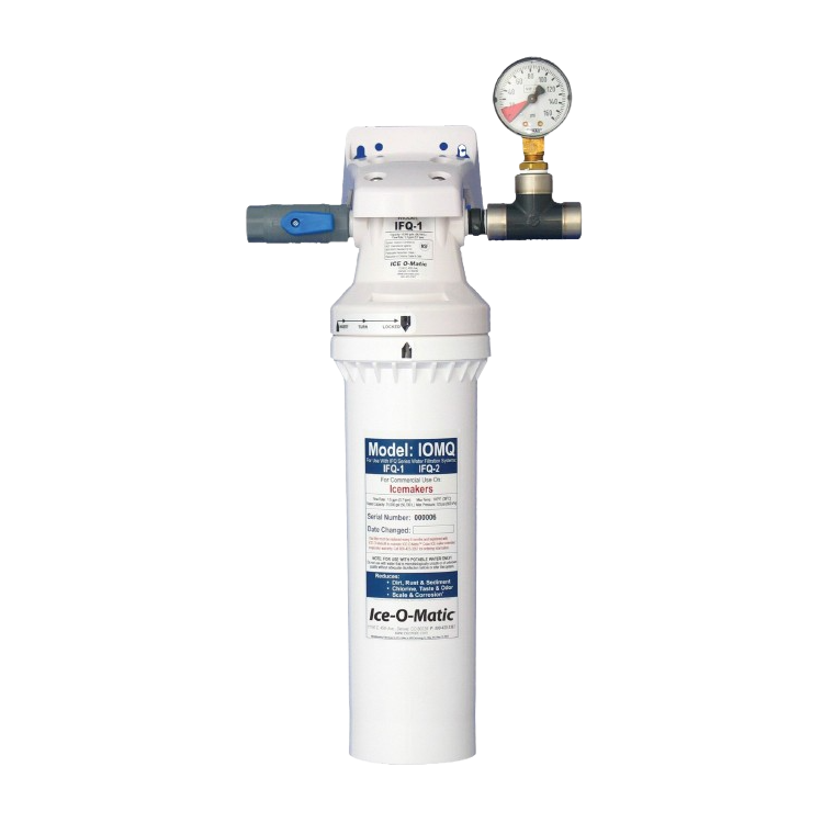 Ice-O-Matic IFQ1 single water filtration system, product view