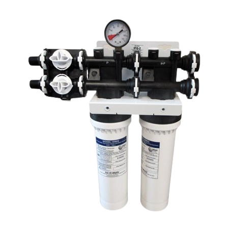 Ice-O-Matic IFQ2 dual water filtration system, product view
