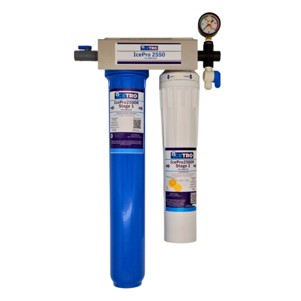 ICETRO IcePro 2550 Commercial Water Filter System - 1,500-3,000 lb/day