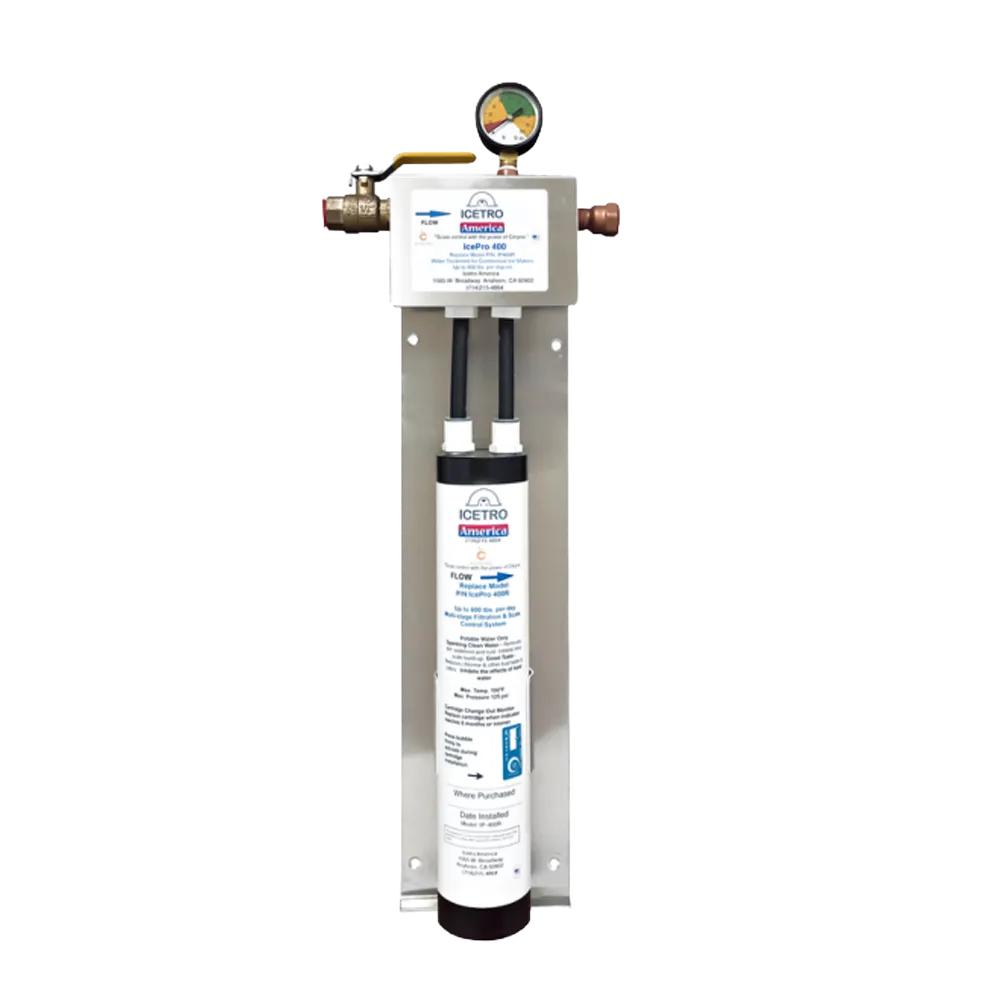 ICETRO IcePro 400 Commercial Water Filter System - 50-500 lb/day