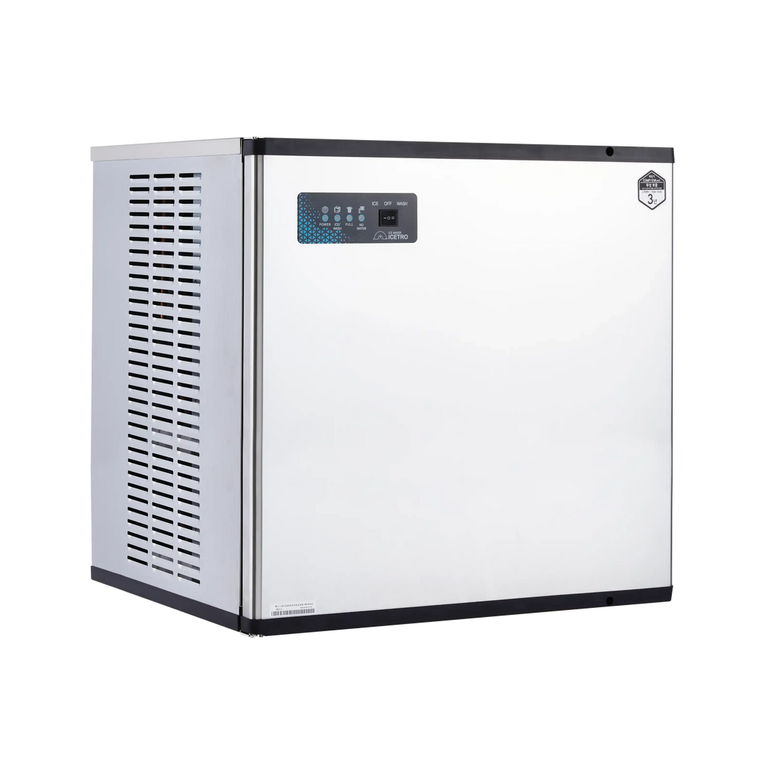Ice maker on a white background