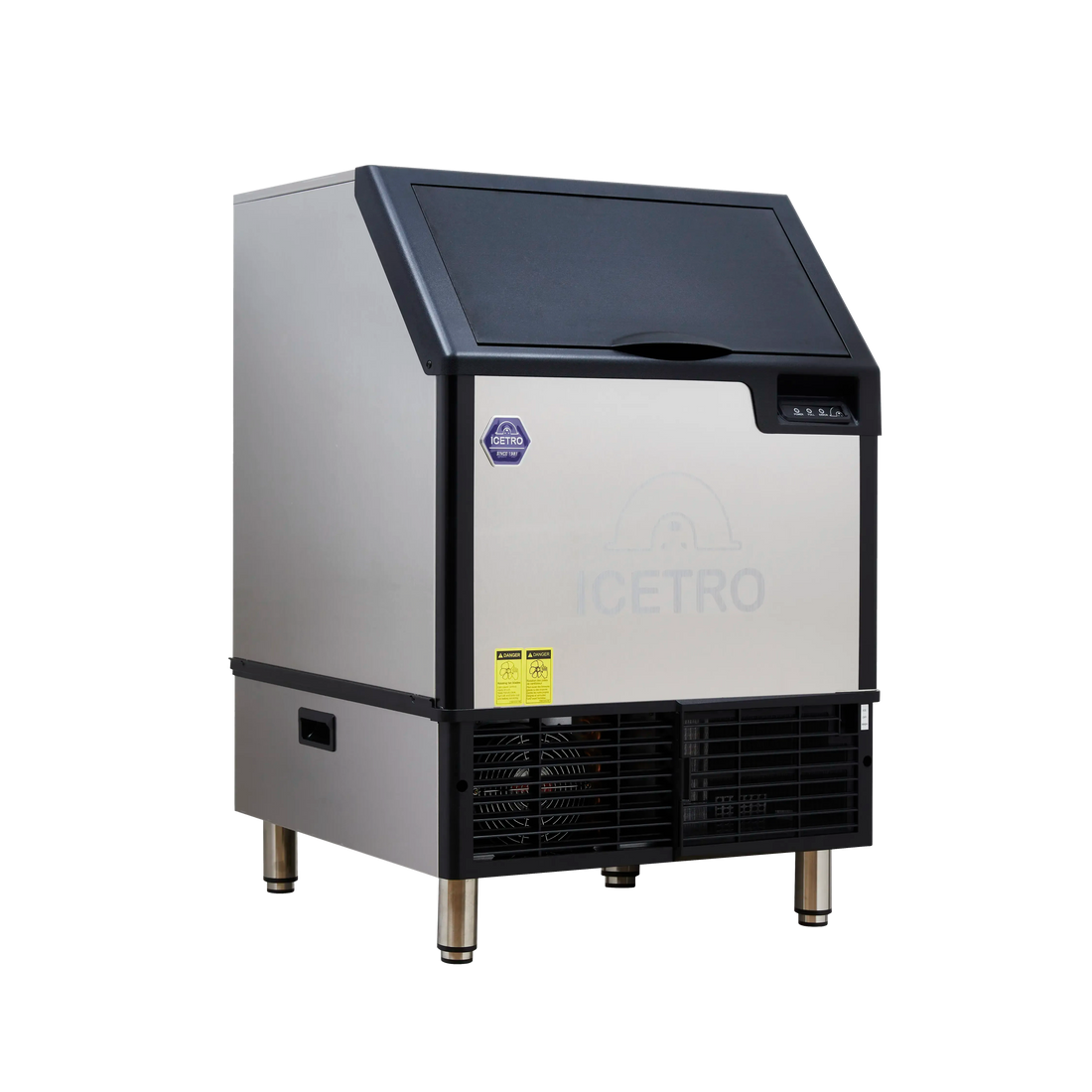 ICETRO IU-0170-AC — 26″ Air-Cooled Cube Undercounter Ice Machine