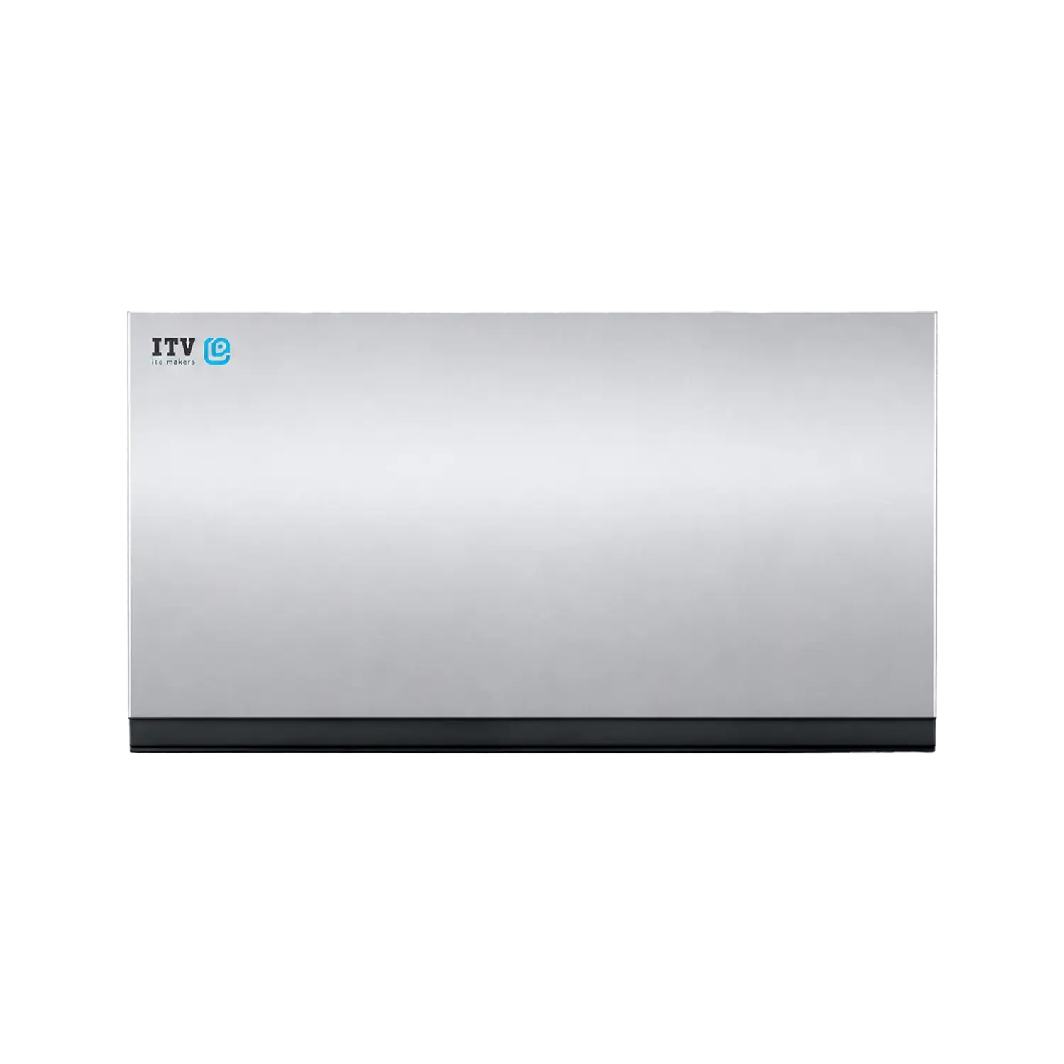 Front view of the ITV SPIKA MS1500 A1F air-cooled modular full-dice ice machine head, rated at up to 1,466 lb/day