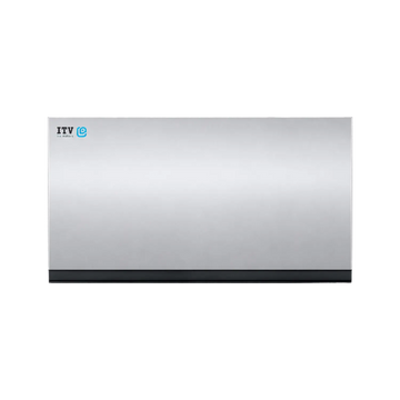 Front view of the ITV SPIKA MS1500 A1F air-cooled modular full-dice ice machine head, rated at up to 1,466 lb/day