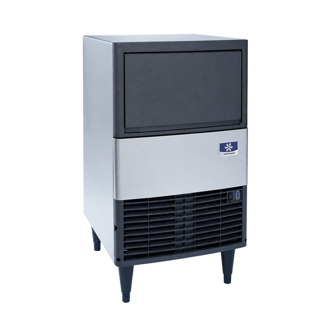 Manitowoc UDE0065A Undercounter Full Cube Ice Maker with Bin, product view