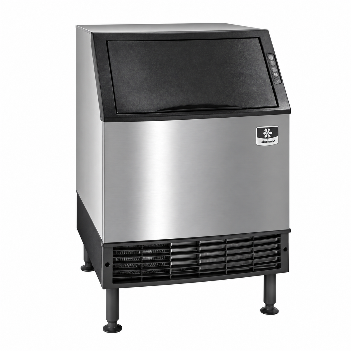 Manitowoc UDP0140A Undercounter Full Cube Ice Maker with Bin, product view