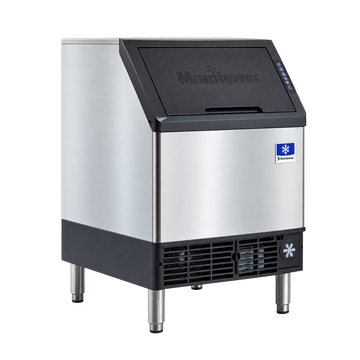 Manitowoc UDP0190A Undercounter Full Cube Ice Maker with Bin, product view