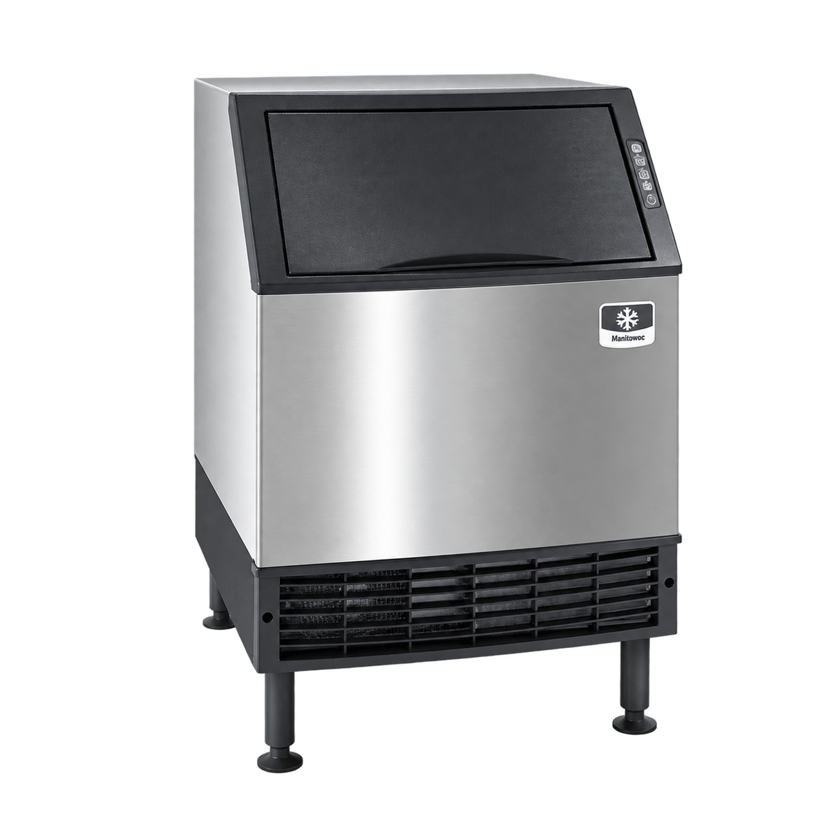 Manitowoc UDP0240A Undercounter Full Cube Ice Maker with Bin, product view