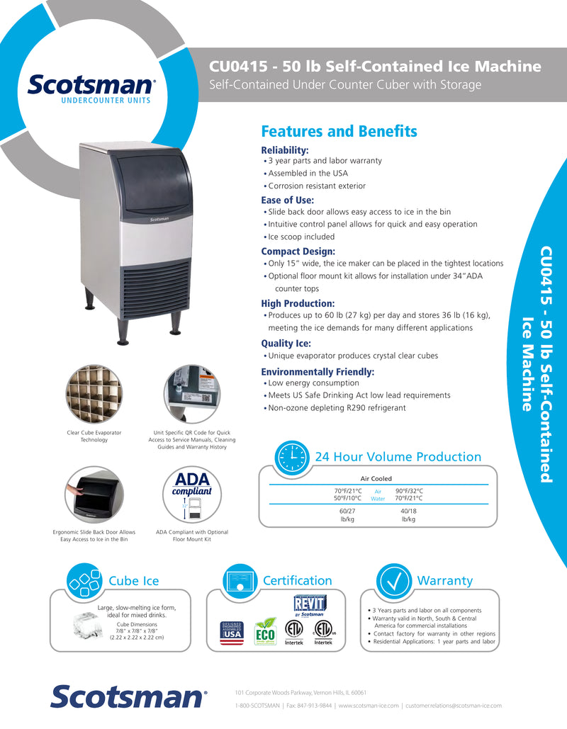 Spec Sheet