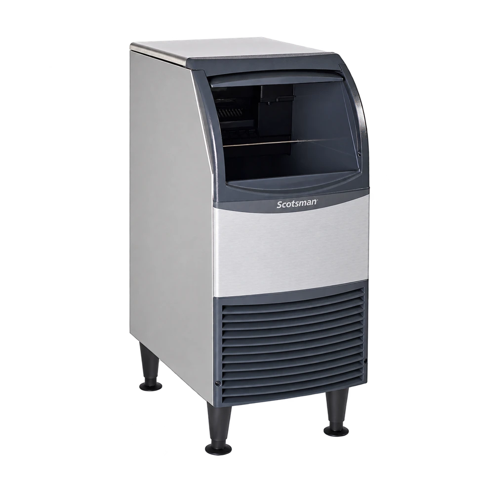 Scotsman CU0415MAX-1 Undercounter Ice Machine - 60 lb/Day Medium Cube with 36 lb Bin, 15 Inch Air-Cooled