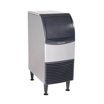 Scotsman CU0415MAX-1 Undercounter Ice Machine - 60 lb/Day Medium Cube with 36 lb Bin, 15 Inch Air-Cooled