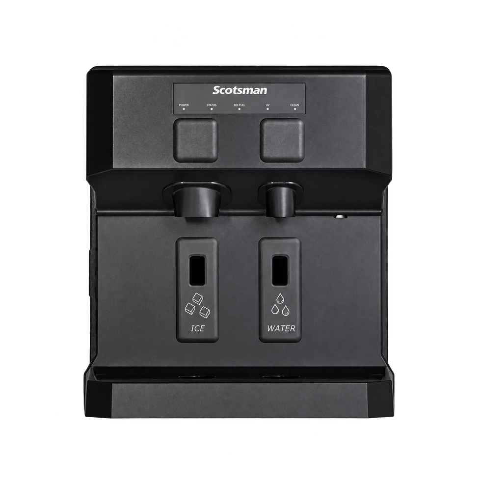 Scotsman Meridian HID207AX-1 Touch-Free Ice and Water Dispenser - 196 lb/Day Nugget Ice, 7 lb Storage