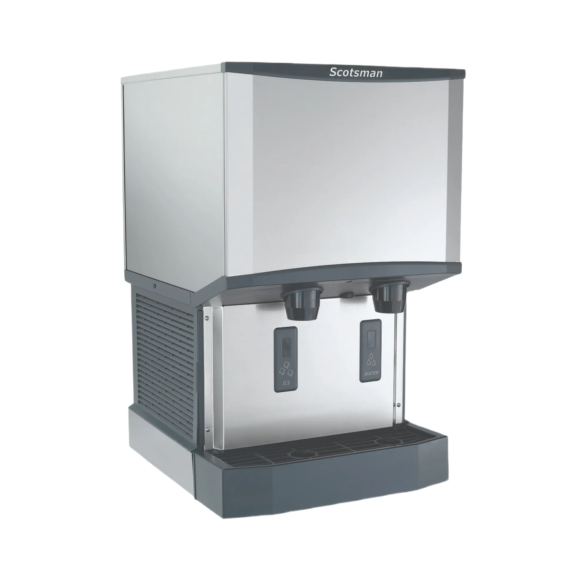 Scotsman Meridian HID525AX-1 Touch-Free Ice and Water Dispenser - 500 lb/Day Nugget Ice, 25 lb Storage